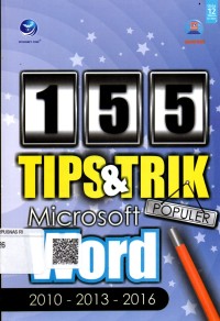 Image of 155 Tips dan Trik Populer Microsoft Word 2010-2013-2016