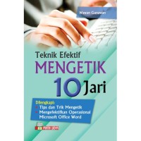 Image of Teknik Efektif Mengetik 10 Jari