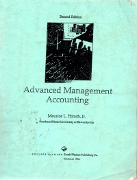 Image of Advanced Management Accounting