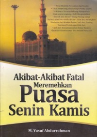 Image of Akibat-akibat Fatal Meremehkan Puasa Senin Kamis