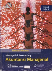 Image of Akuntansi Manajerial = Managerial Accounting (Buku 1 Edisi 8)