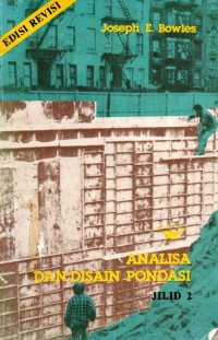 Image of Analisa dan Disain Pondasi
