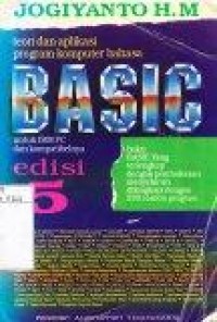 Image of Teori dan Aplikasi Program Komputer Bahasa BASIC