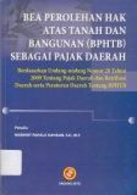 Image of Bea perolehan Hak atas tanah dan bangunan sebagai pajak daerah
