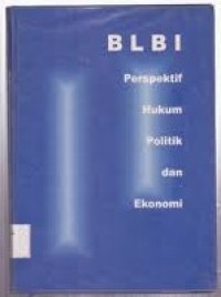 Image of BLBI Perspektif Hukum Politik dan Ekonomi