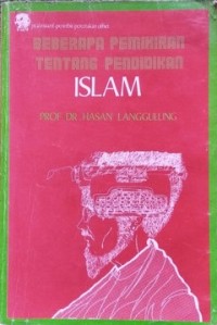 Image of Beberapa Pemikiran tentsang Pendiddikan Islam