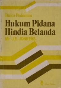 Image of Buku Pedoman Hukum Pidana Hindia Belanda