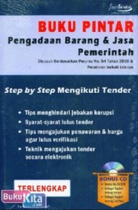 Image of Buku Pintar Pengadaan Barang & Jasa Pemerintah : disusun berdasarkan perpres no. 54 tahun 2010 & peraturan terkait lainnya