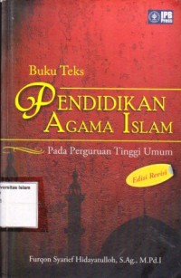 Image of Buku Teks Pendidikan Agama Islam : pada perguruan tinggi umum