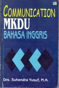 Image of Communication MKDU Bahasa Inggris