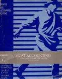Image of Cost Accounting : A Managerial Emphasis