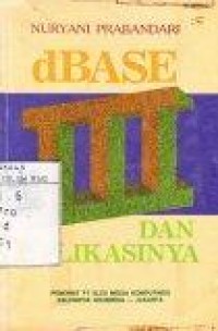 Image of dBase III dan Aplikasinya