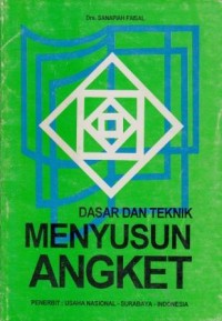 Image of Dasar dan Teknik Menyusun Angket