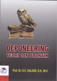 Image of Deponeering : teori dan praktik