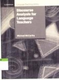 Image of Discourse Analysis for Language Teachers