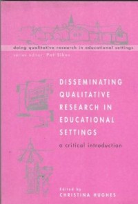Image of Disseminating Qualitative Research In educationnal
