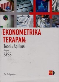 Image of Ekonometrika Terapan : teori dan aplikasi dengan SPSS