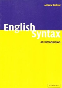 Image of English Syntax