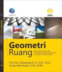 Image of Geometri Ruang : Berdasarkan teori APOS bermuatan karakter kemandirian dan komunikasi matematis