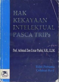 Image of Hak Kekayaan Intelektual Pasca Trips