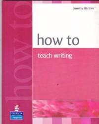 Image of How to Teach writing