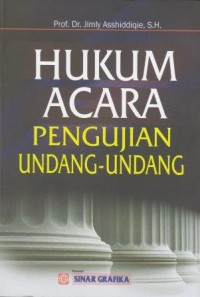 Image of Hukum Acara Pengujian Undang-undang