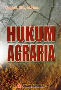 Image of Hukum Agraria
