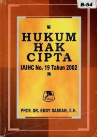 Image of Hukum Hak Cipta (UUHC) No. 19 Tahun 2002