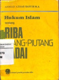 Image of Hukum Islam Tentang Riba, Utang Piutang dan Gadai