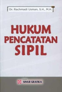 Image of Hukum Pencatatan Sipil