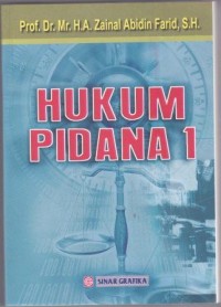Image of Hukum Pidana 1