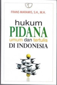 Image of Hukum Pidana Umum dan Tertulis Di Indonesia