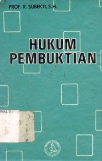 Image of Hukum Pembuktian