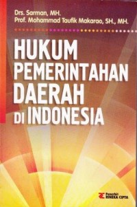 Image of Hukum Pemerintahan Daerah di Indonesia
