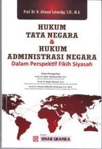 Image of Hukum Tata Negara & Hukum Administrasi Negara : Dalam perspektif fkih siyasah