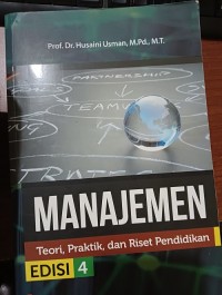 Image of Manajemen: Teori, Praktik, dan Riset Pendidikan