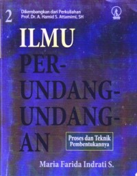 Image of Ilmu Perundang-undangan (2) : Jenis, fungsi dan materi muatan