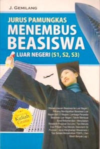 Image of Jurus Pamungkas Menembus Beasiswa Luar Negeri (S1, S2, S3)