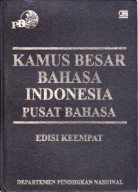 Image of Kamus Besar Bahasa Indonesia : Pusat bahasa