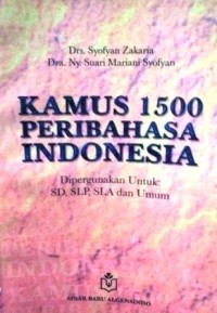Image of Kamus 1500 Peribahasa Indonesia