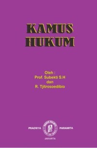 Image of Kamus Hukum