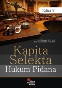 Image of Kapita Selekta Hukum Pidana