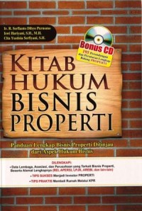 Image of Kitab Hukum Bisnis Properti : Panduan lengkap bisnis properti ditinjau dari aspek hukum bisnis