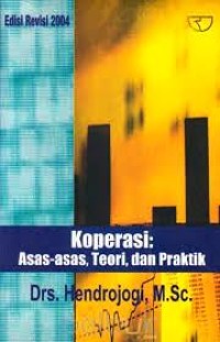 Image of Koperasi : Azas-azas teori dan praktik