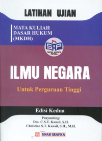 Image of Latihan Ujian Ilmu Negara : Untuk Perguruan Tinggi