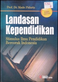 Image of Landasan Kepemimpinan : Stimulus ilmu pendidikan bercorak Indonesia