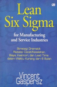 Image of Lean Six Sigma for manufacturing and service Industries