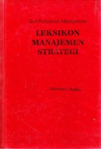 Image of Leksikon Manajemen Strategi