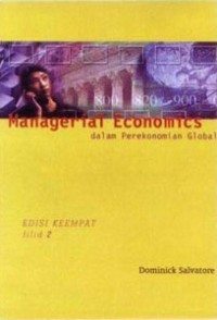 Image of Managerial Economics : dalam Perekonomian Global