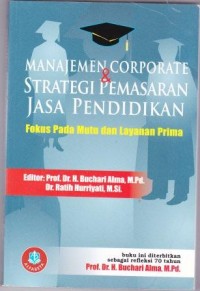 Image of Manajemen Corporate Strategi Pemasaran Jasa Pendidikan